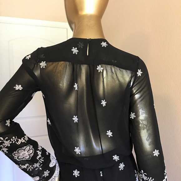 WAYF Embroidered Romper - Picture 9 of 16